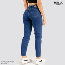Cargar imagen en el visor de la galería, MOM JEANS TIRO ALTO MUJER 1276
