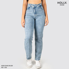 Cargar imagen en el visor de la galería, MOM JEANS TIRO ALTO MUJER 1300
