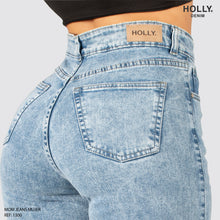 Cargar imagen en el visor de la galería, MOM JEANS TIRO ALTO MUJER 1300
