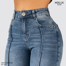 Cargar imagen en el visor de la galería, MOM JEANS TIRO ALTO MUJER 1341
