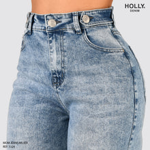 Cargar imagen en el visor de la galería, MOM JEANS TIRO ALTO MUJER 1324
