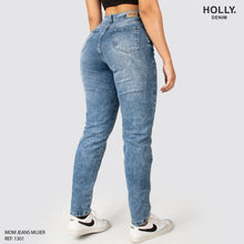 Cargar imagen en el visor de la galería, MOM JEANS TIRO ALTO MUJER 1301
