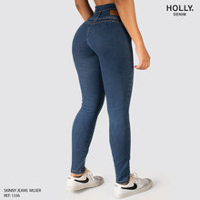 Cargar imagen en el visor de la galería, JEANS SKINNY TIRO ALTO MUJER 1336
