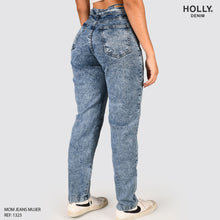 Cargar imagen en el visor de la galería, MOM JEANS TIRO ALTO MUJER 1323
