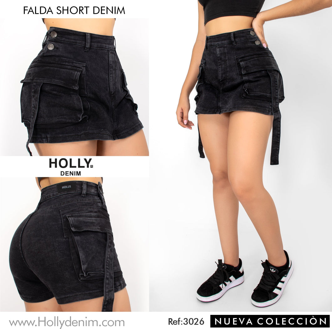 FALDASHORT MUJER 3026
