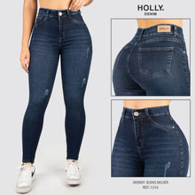 Cargar imagen en el visor de la galería, JEANS SKINNY TIRO ALTO MUJER 1316
