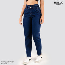 Cargar imagen en el visor de la galería, MOM JEANS TIRO ALTO MUJER 1278

