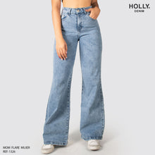 Cargar imagen en el visor de la galería, JEAN MOM FLARE TIRO ALTO 1326
