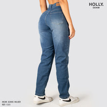 Cargar imagen en el visor de la galería, MOM JEANS TIRO ALTO MUJER 1331
