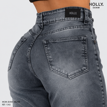 Cargar imagen en el visor de la galería, MOM JEANS TIRO ALTO MUJER 1342
