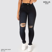 Cargar imagen en el visor de la galería, JEANS SKINNY TIRO ALTO MUJER 1335
