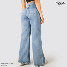 Cargar imagen en el visor de la galería, JEAN MOM FLARE TIRO ALTO 1326
