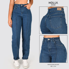 Cargar imagen en el visor de la galería, MOM JEANS TIRO ALTO MUJER 1310
