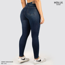 Cargar imagen en el visor de la galería, JEANS SKINNY TIRO ALTO MUJER 1316
