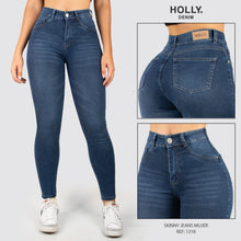 Cargar imagen en el visor de la galería, JEANS SKINNY TIRO ALTO MUJER 1318

