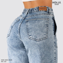 Cargar imagen en el visor de la galería, MOM JEANS TIRO ALTO MUJER 1329

