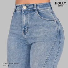 Cargar imagen en el visor de la galería, MOM JEANS TIRO ALTO MUJER 1311
