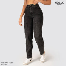 Cargar imagen en el visor de la galería, MOM JEANS TIRO ALTO MUJER 1330

