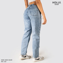 Cargar imagen en el visor de la galería, MOM JEANS TIRO ALTO MUJER 1329
