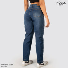 Cargar imagen en el visor de la galería, MOM JEANS TIRO ALTO MUJER 1340
