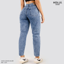 Cargar imagen en el visor de la galería, MOM JEANS TIRO ALTO MUJER 1275
