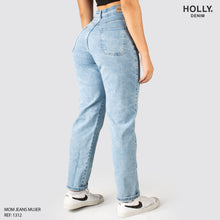 Cargar imagen en el visor de la galería, MOM JEANS TIRO ALTO MUJER 1312
