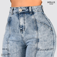 Cargar imagen en el visor de la galería, MOM JEANS TIRO ALTO MUJER 1325
