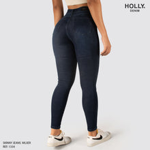 Cargar imagen en el visor de la galería, JEANS SKINNY TIRO ALTO MUJER 1334
