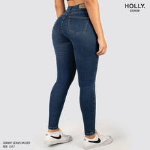 Cargar imagen en el visor de la galería, JEANS SKINNY TIRO ALTO MUJER 1317
