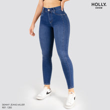 Cargar imagen en el visor de la galería, JEANS SKINNY TIRO ALTO MUJER 1285
