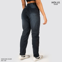 Cargar imagen en el visor de la galería, MOM JEANS TIRO ALTO MUJER 1338
