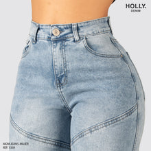 Cargar imagen en el visor de la galería, MOM JEANS TIRO ALTO MUJER 1339
