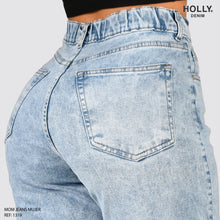 Cargar imagen en el visor de la galería, MOM JEANS TIRO ALTO MUJER 1319
