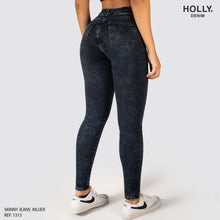 Cargar imagen en el visor de la galería, JEANS SKINNY TIRO ALTO MUJER 1313
