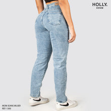 Cargar imagen en el visor de la galería, MOM JEANS TIRO ALTO MUJER 1300
