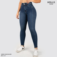 Cargar imagen en el visor de la galería, JEANS SKINNY TIRO ALTO MUJER 1317
