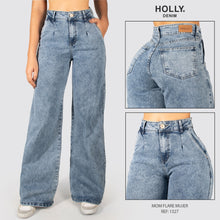 Cargar imagen en el visor de la galería, JEAN MOM FLARE TIRO ALTO 1327
