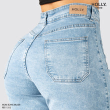 Cargar imagen en el visor de la galería, MOM JEANS TIRO ALTO MUJER 1312
