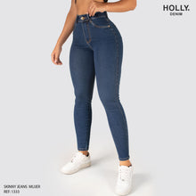 Cargar imagen en el visor de la galería, JEANS SKINNY TIRO ALTO MUJER 1333
