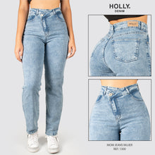 Cargar imagen en el visor de la galería, MOM JEANS TIRO ALTO MUJER 1300
