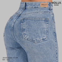 Cargar imagen en el visor de la galería, MOM JEANS TIRO ALTO MUJER 1311
