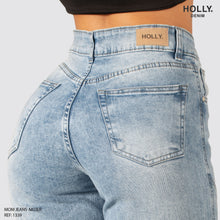 Cargar imagen en el visor de la galería, MOM JEANS TIRO ALTO MUJER 1339
