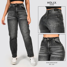 Cargar imagen en el visor de la galería, MOM JEANS TIRO ALTO MUJER 1307

