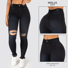 Cargar imagen en el visor de la galería, JEANS SKINNY TIRO ALTO MUJER 1335
