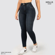 Cargar imagen en el visor de la galería, JEANS SKINNY TIRO ALTO MUJER 1313
