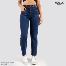 Cargar imagen en el visor de la galería, MOM JEANS TIRO ALTO MUJER 1280
