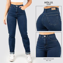 Cargar imagen en el visor de la galería, MOM JEANS TIRO ALTO MUJER 1302
