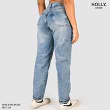 Cargar imagen en el visor de la galería, MOM JEANS TIRO ALTO MUJER 1324
