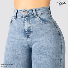 Cargar imagen en el visor de la galería, JEAN MOM FLARE TIRO ALTO 1326
