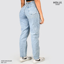Cargar imagen en el visor de la galería, MOM JEANS TIRO ALTO MUJER 1319

